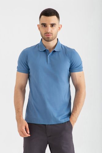 Kalta yengli polo Terra Pro SS23CA2N-17-12279, Light blue