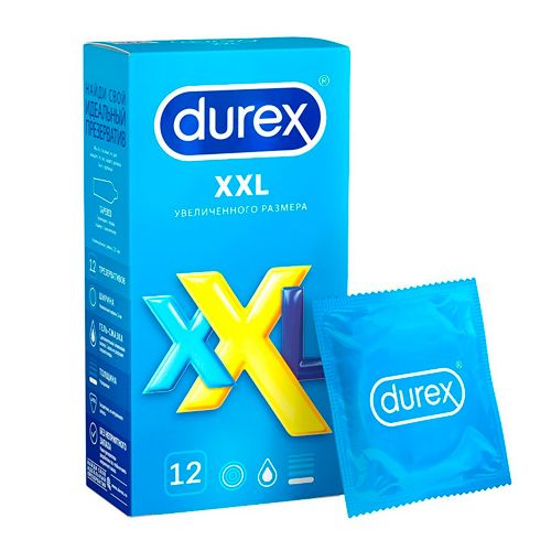 Презервативы Durex XXL увеличенного размера, 12 шт