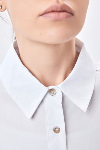 Женская рубашка короткий рукав Terra Pro SS23WES462, White, фото № 10