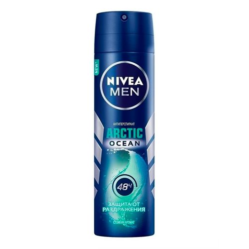 Nivea Men antiperspirant dezodorant spreyi Arctic Ocean, 150 ml