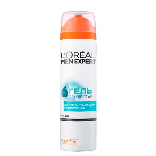 Гель для бритья L'oreal Men Expert Hydra Sensetive, 200 мл