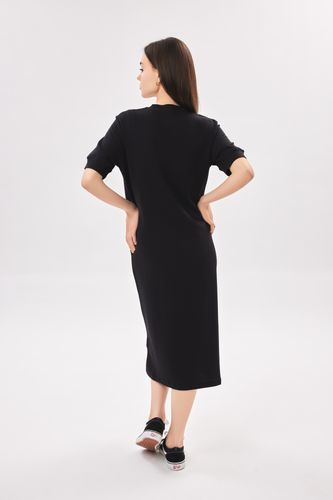 Платье короткий рукав Terra Pro SS23WES456, Black, в Узбекистане