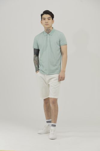 Kalta yengli polo Terra Pro SS23CA2N-17-12482, Menthol, foto