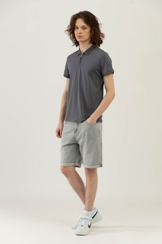 Polo yengli ko'ylak Terra Pro SS23CA2N-17-12583, Dark Grey, O'zbekistonda