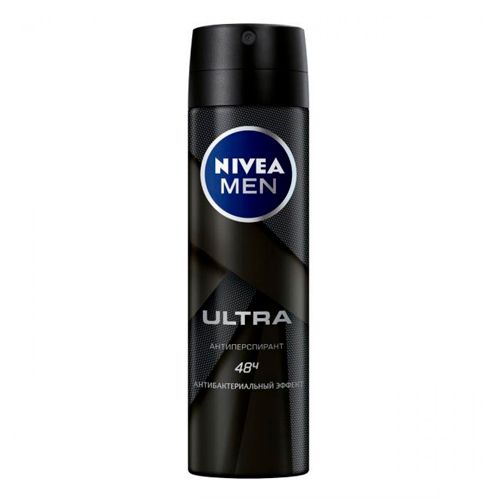 Дезодорант-антиперспирант Nivea Men спрей Ultra Black, 150 мл