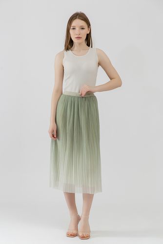 Юбка midi Terra Pro SS23WES369, Green Tea, в Узбекистане