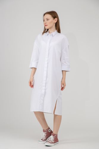 Платье длинный рукав Terra Pro SS23WES019, White