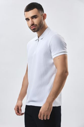 Kalta yengli polo Terra Pro AW23CA2N-17-19042, White, foto