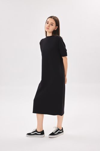 Платье короткий рукав Terra Pro SS23WES456, Black, foto