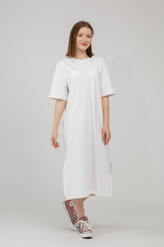 Платье короткий рукав Terra Pro SS23WES015, White, в Узбекистане