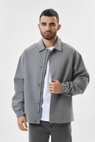 Kalta uzunlikdagi vetrovka Terra Pro AW23CA1N-27-19051, Grey