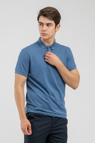 Polo yengli ko'ylak Terra Pro SS23CA2N-17-12523, Blue