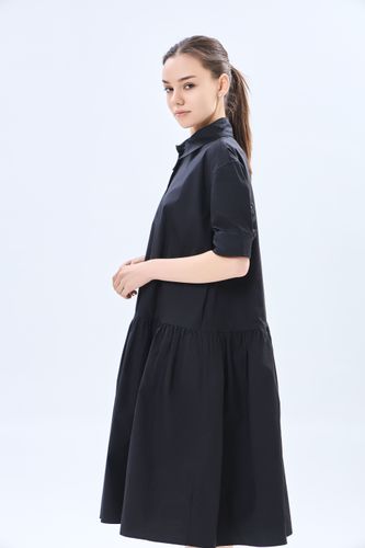 O'rtacha yengli ko'ylak Terra Pro AW23WYN-24043, Black, купить недорого