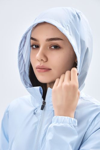 Kalta uzunlikdagi ayollar vetrovkasi Terra Pro AW23WIN-26001, Light blue, sotib olish