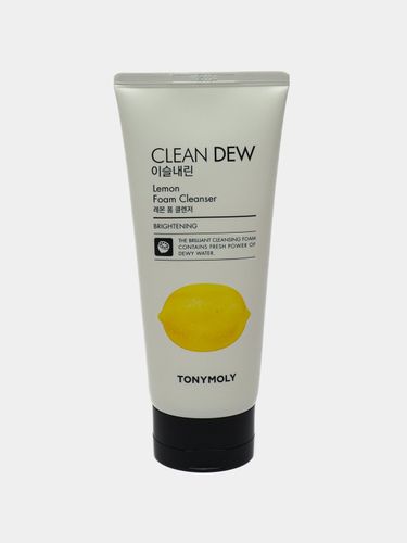 Очищающая пенка для умывания Tonymoly Clean Dew c ароматом лимона, 180 мл
