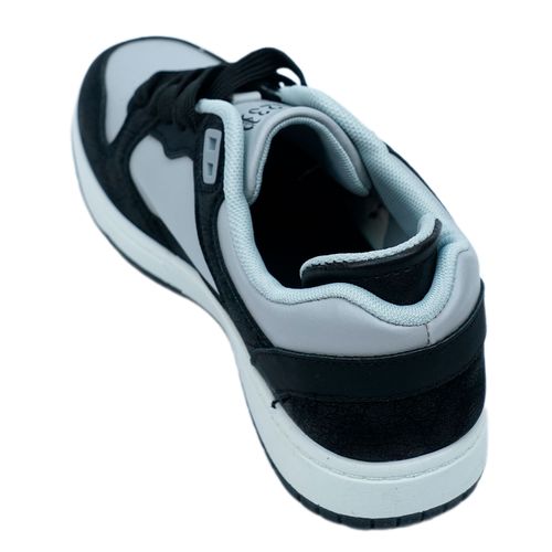 Мужские кроссовки Qianfenxiang стиль Adidas 5552, Бело-черный, фото № 17