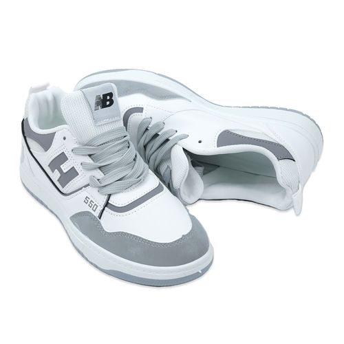 Мужские кроссовки Qianfenxiang стиль New Balance 550 7773, Белый, фото № 4