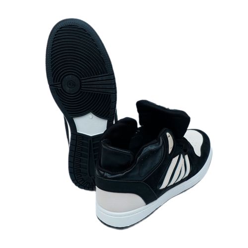 Krossovkalar Qianfenxiang stil Adidas Forum 84 High 1011, Qora-oq, в Узбекистане