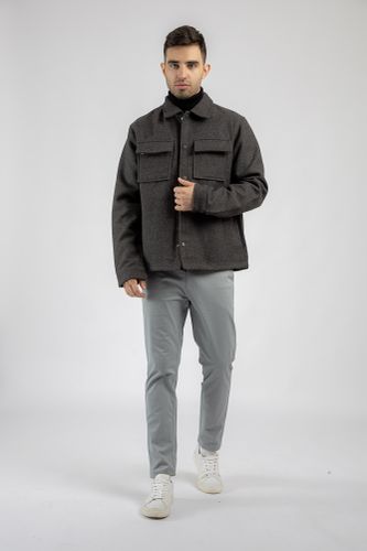 Kalta uzunlikdagi palto Terra Pro AW22CA1N-35-12166, Dark Grey, в Узбекистане