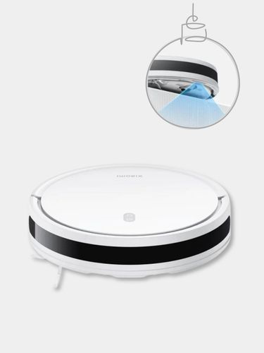 Умный робот-пылесос Xiaomi Robot Vacuum E12 EU, Белый, купить недорого