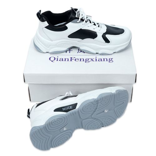 Кроссовки Qianfenxiang стиль Nike 3332, Белый, фото