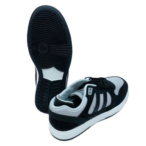 Мужские кроссовки Qianfenxiang стиль Adidas 5552, Бело-черный, фото № 12