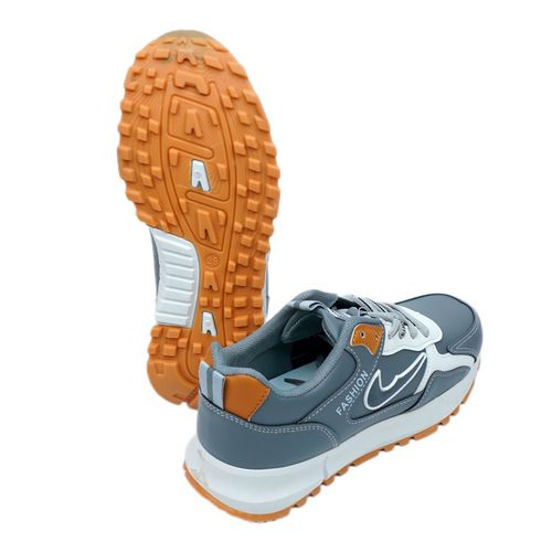 Мужские кроссовки Qianfenxiang стиль Nike 1020, Серый, купить недорого