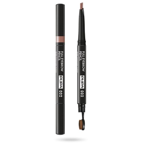 Qosh qalam Pupa Full EyeBrow Pencil, №-002-jigarrang