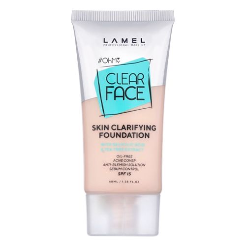 Tonal krem Lamel OhMy Clear Face, №-402