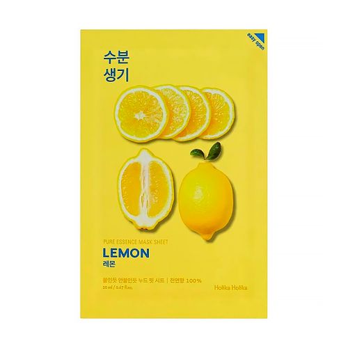 Yuz uchun niqob Holika Holika Pure Essence Mask Sheet Lemon
