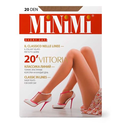 Колготки женские MNM 17MMM Mini Vittoria 20 Daino, 5