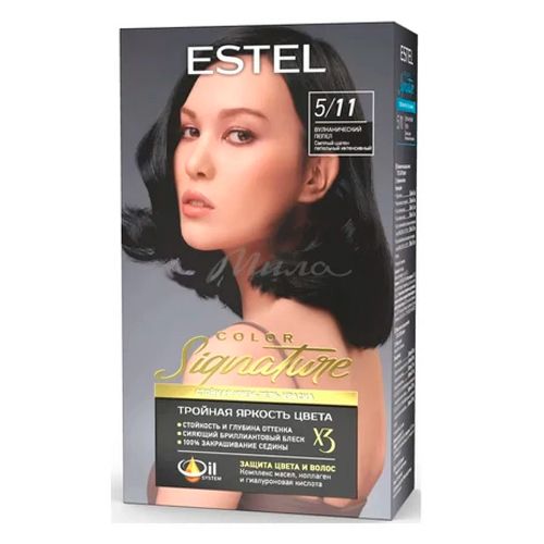 Soch uchun chidamli krem-gel bo‘yoq Estel Color Signature, №-5/11, 170 ml