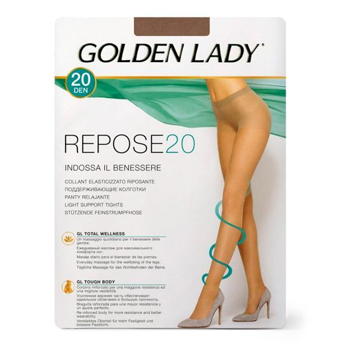 Колготки женские Golden Lady 36FUQ Repose 20 Cognac, 4