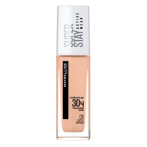 Тональный крем Maybelline Super Stay Active Wear 30Ч, №-06, 30 мл