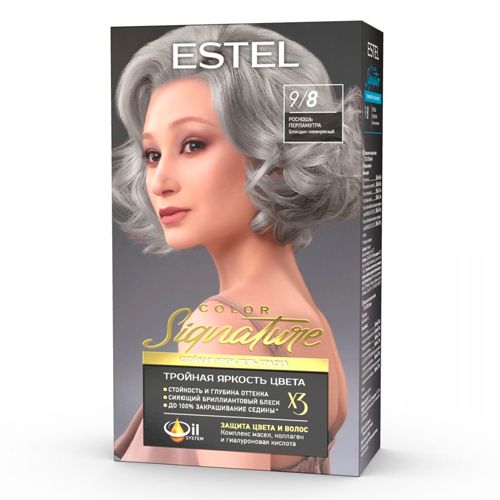 Стойкая крем-гель краска для волос Estel Color Signature 9/8, 170 мл