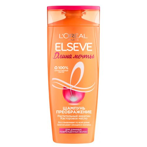 L'oreal Elseve shampuni keratinli orzu uzunligi, 250 ml