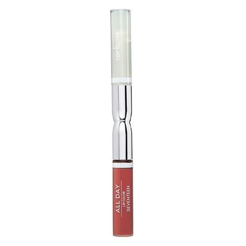 Жидкая стойкая помада-блеск Seventeen All Day Lip Color & Top Gloss, 28-Сиена