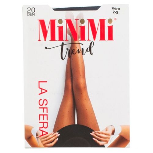 Ayollar kolgotkalari Minimi La Sfera 20 Mini Nero, 4