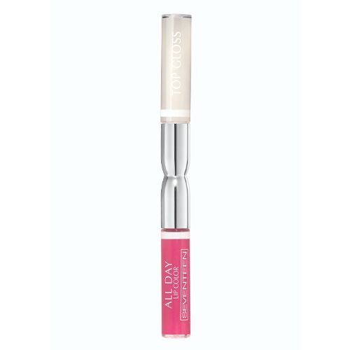 Жидкая стойкая помада-блеск Seventeen All Day Lip Color & Top Gloss, 59-Пастельный розовый