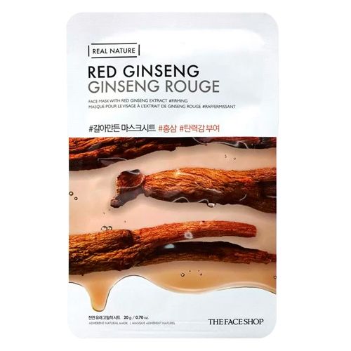 Маска для лица The Faceshop Real Nature.Red Ginseng Face Mask