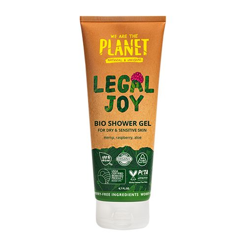 Dush uchun gel We Are The Planet quruq va sezgir teri uchun Legal Joy, 200 ml