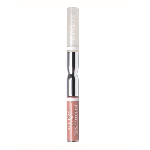 Uzoq muddatli suyuq lab bo'yog'i Seventeen All Day Lip Color & Top Gloss, 31-Mis jigarrang