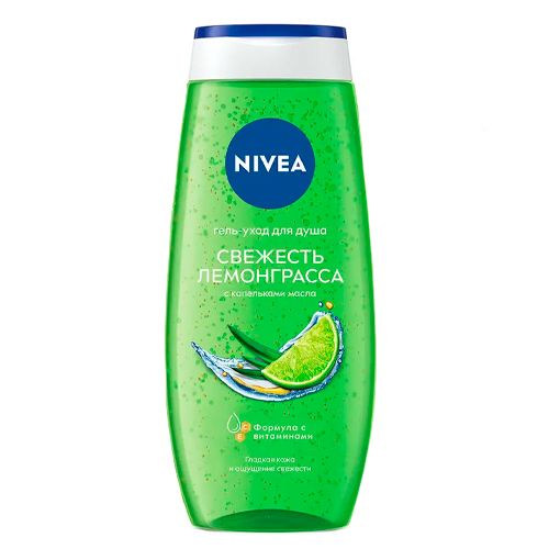 Dush uchun "Nivea Women" "Lemongras sofligi" geli, 250 ml