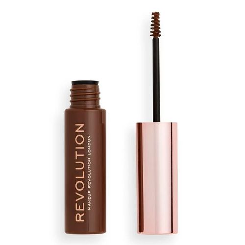 Гелевая тушь для бровей Revolution Brow Gel Medium Brown, купить недорого