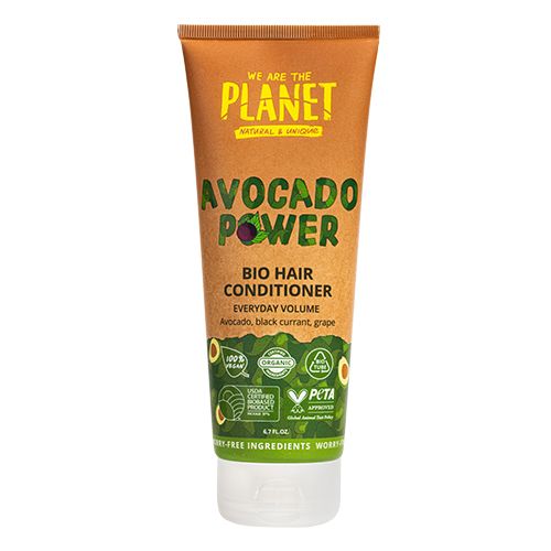 Sochlar uchun balzam We Are The Planet hajm va kuch uchun Avocado Power, 200 ml