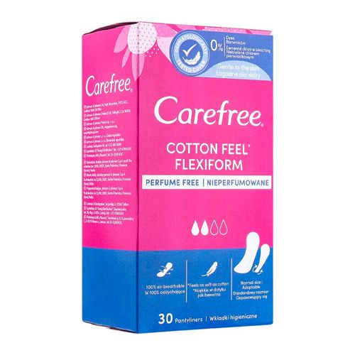 Прокладки Carefree FlexiForm воздухопроницаемые, 30 шт