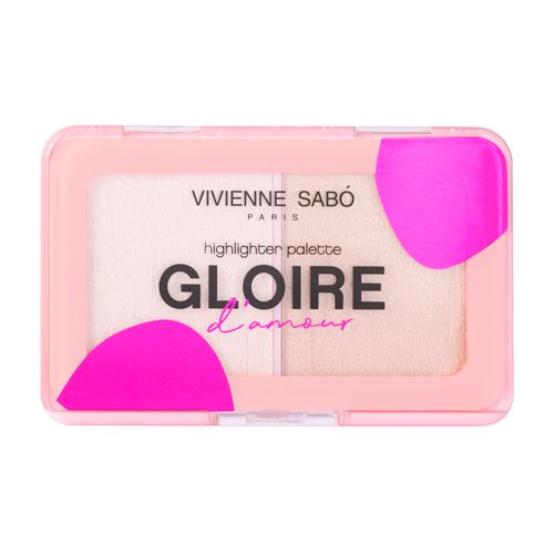 Палетка хайлайтеров Vivienne Sabo Palette illuminatrice Gloire d'amour, №-01