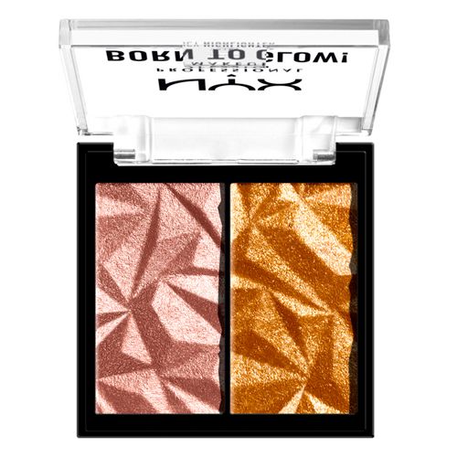 Хайлайтер Nyx Born To Glow Icy Rock Candy & Golden Cuffs, №-05, 6 г, купить недорого