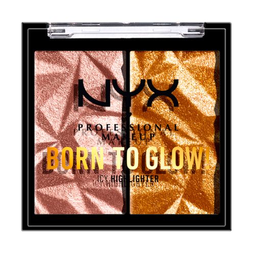 Хайлайтер Nyx Born To Glow Icy Rock Candy & Golden Cuffs, №-05, 6 г