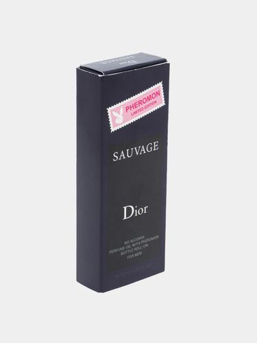 Парфюмерное масло Christian Dior Sauvage феромоны, 10 мл